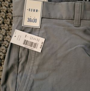 Men's dress pants gray Rowm 36x30
